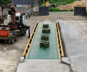 Lắp Đặt Trạm Cân Xe Tải 80 Tấn Kích Thước 3x18m ở Lâm Đồng