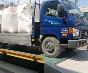 Lắp Đặt Cân Xe Tải 40 Tấn Ngành Nông Sản - Tân Quốc Hưng