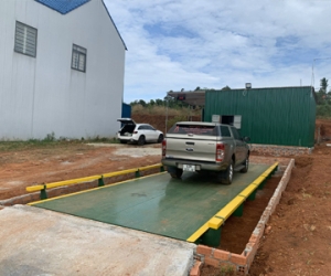 Lắp Đặt Trạm Cân Xe Tải 80 Tấn Kích Thước 3x12m ở Lâm Đồng