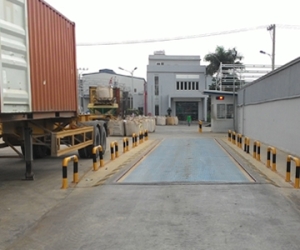 Lắp ráp cân ô tô 80 tấn 3 x 18m nhà máy điều Đồng Nai