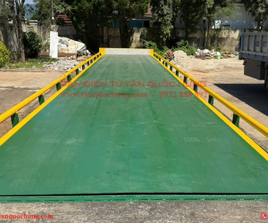 Nâng cấp cân 3m x 12m thành 3m x 18m, 80 tấn tại Lâm Đồng