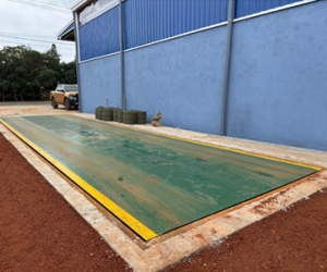 Lắp đặt & kiểm định trạm cân xe ô tô 3m x 12m, 80 tấn tại Đắk Nông