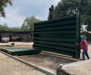 Lắp đặt & kiểm định trạm cân xe ô tô 3m x 18m, 100 tấn tại Xã Lộc Tấn, Tỉnh Đồng Nai