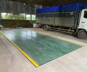 Lắp đặt & kiểm định trạm cân xe ô tô 3m x 8m, 60 tấn tại Lâm Đồng