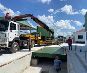 Lắp đặt & kiểm định trạm cân xe ô tô 3 x 12m, 80 Tấn tại Xã Vị Thanh 1, Thành Phố Cần Thơ
