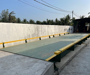 Lắp đặt trạm cân xe tải 3m x 12m, 80 tấn tại Bến Tre