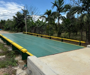 Lắp đặt trạm cân xe ô tô 3m x 10m, 80 tấn tại Đắk Lắk