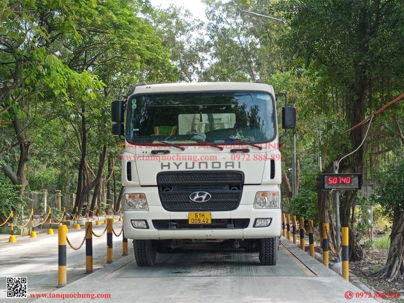 giá trạm cân xe tải 60 tấn