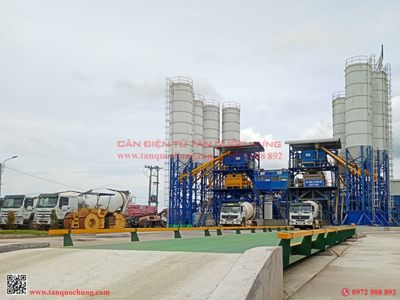 lắp đặt trạm cân ô tô 3m x 12m, 80 tấn tại Bình Dương