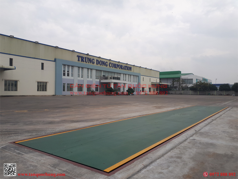 quy trình lắp đặt trạm cân ô tô